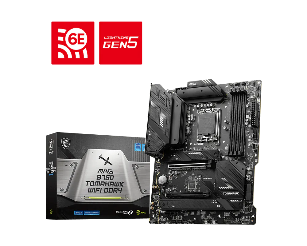 MSI MAG B760 TOMAHAWK WIFI DDR4